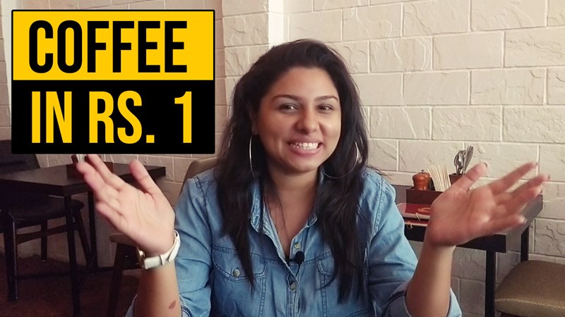 Coffee for One Rupee (Rs. 1) at Kettle & Keg by Sana Khan | Witty Scoop