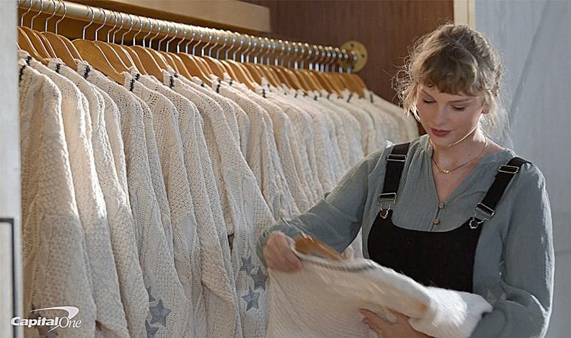 Taylor Swift Opens Up Her Closet In New Capital One Ad [Video]