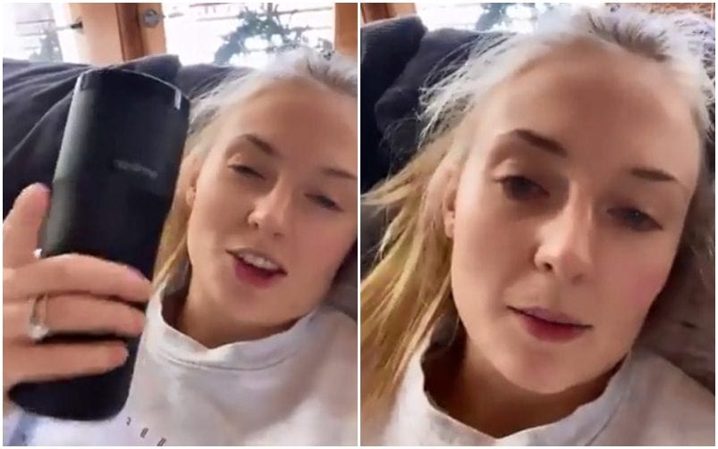 Sophie Turner Shares A Blunt Message For People Not Wearing Masks [VIDEO]